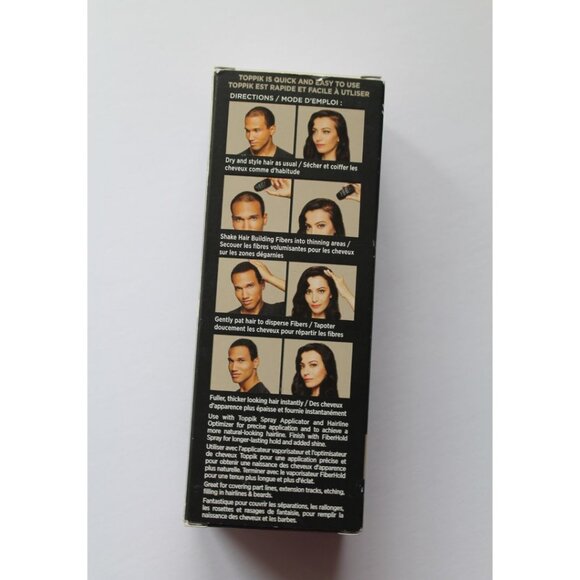 Toppik Densifying Hair Fibers 12 g/ 0.42 oz Medium Brown - Picture 2 of 4